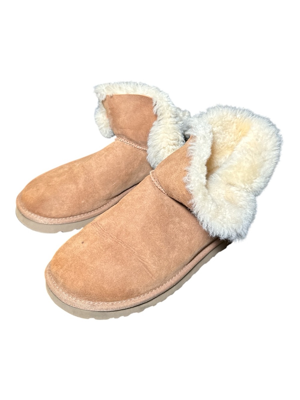 UGG Women's Baily Button Boots Size 8 Chestnut